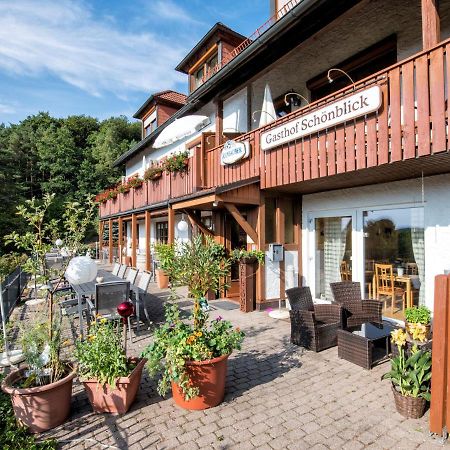 Gasthof Schoenblick Gössweinstein Exterior foto