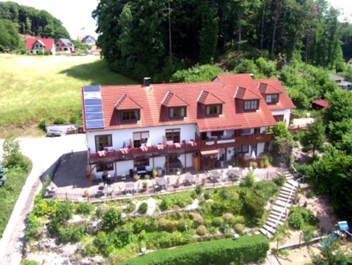 Gasthof Schoenblick Gössweinstein Exterior foto
